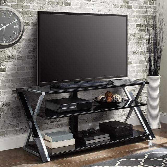 3-in-1 TV Stand front installed view