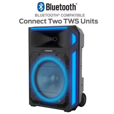 Monster X6 All-in-One PA Bluetooth Speaker System