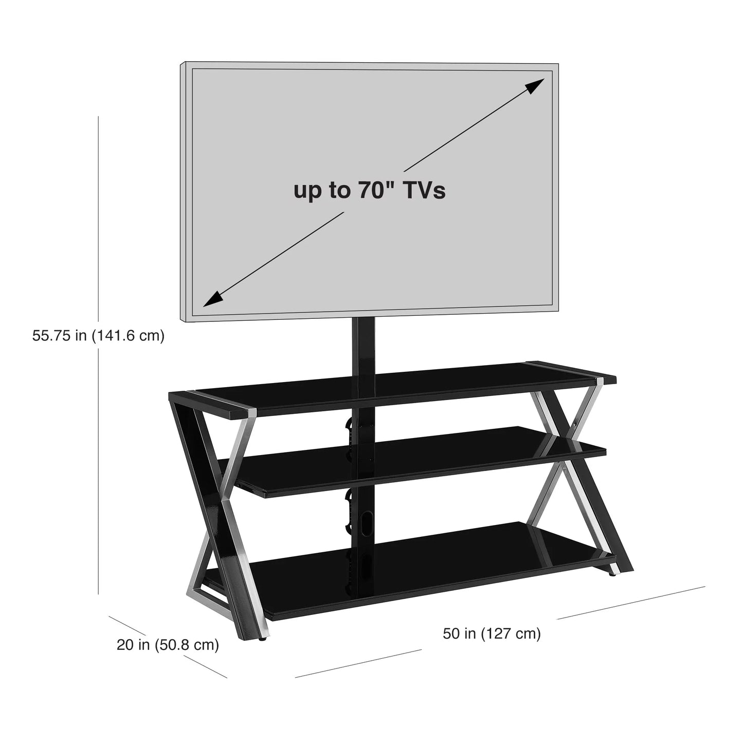 3-in-1 TV Stand Manual