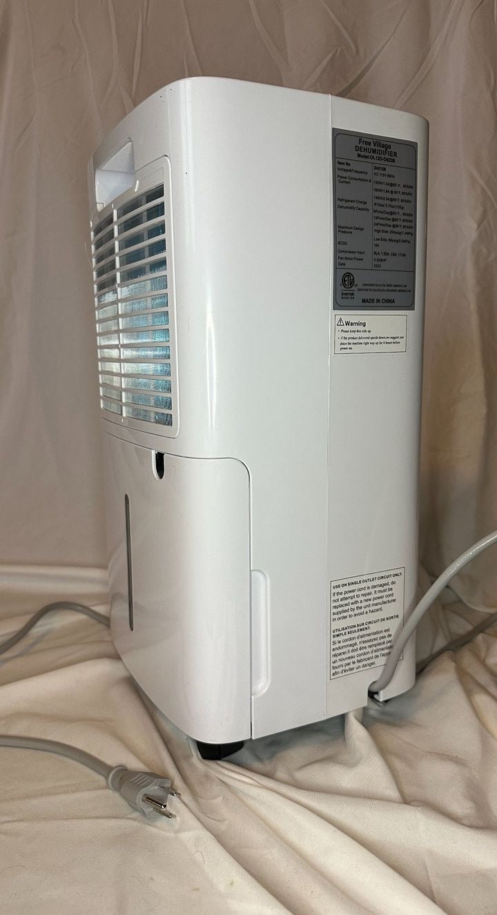 Dehumidifier - FREE VILLAGE 24 PINTS DEHUMIDIFIER