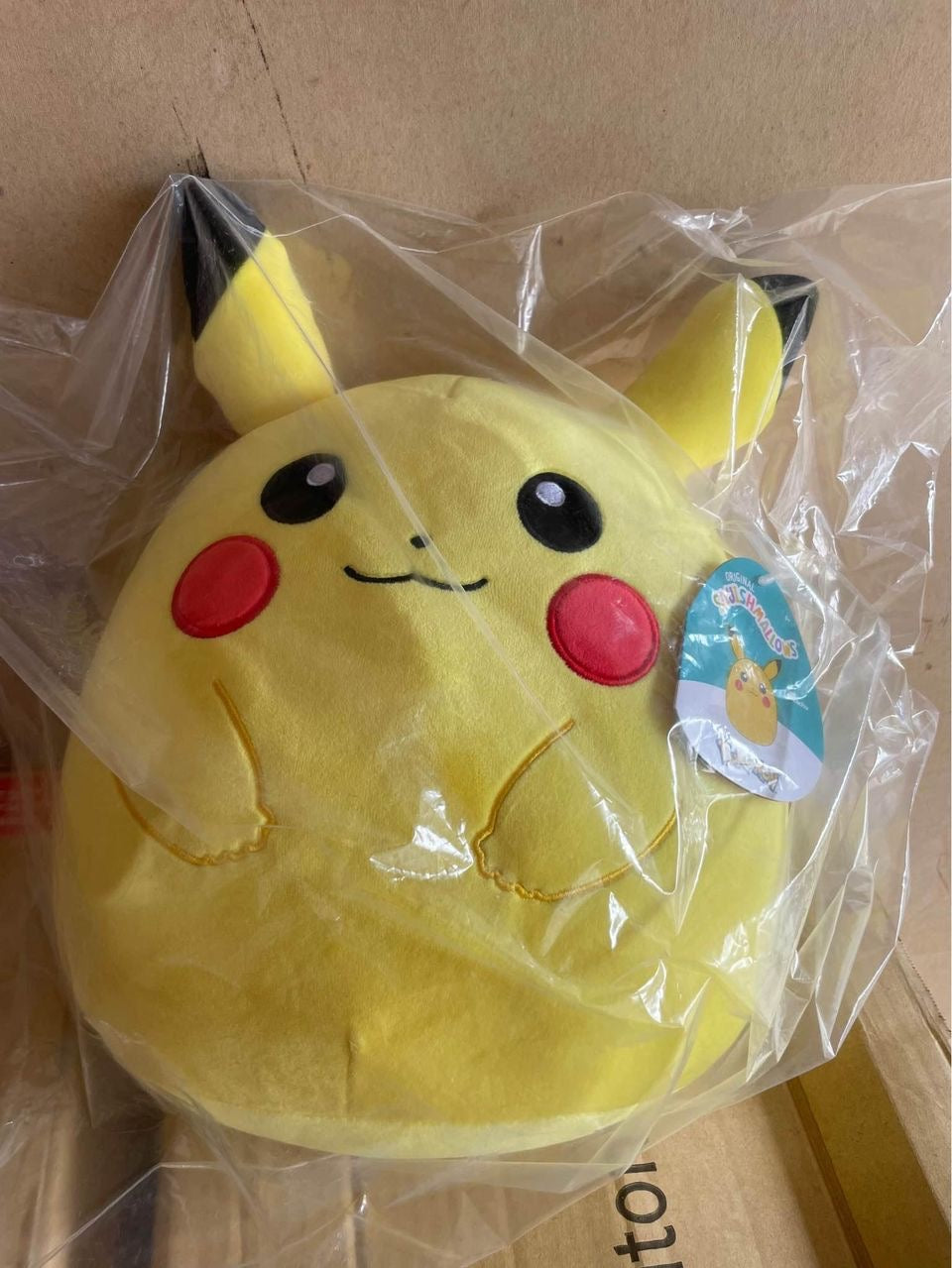 Squishmallows Pokemon Pikachu 14in Plush Doll - Yellow