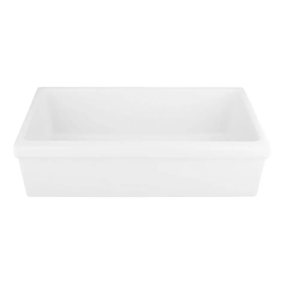 Farmhouse Sink - 36" Gallo Fireclay Farmhouse Sink by Signature  - White