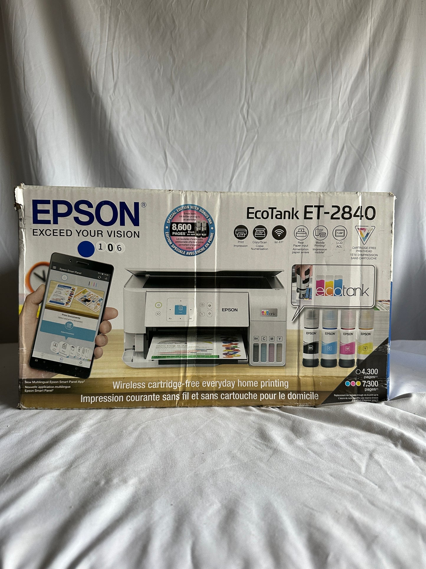 Epson EcoTank ET2840 Special Edition Wireless Color All-in-One Supertank Printer