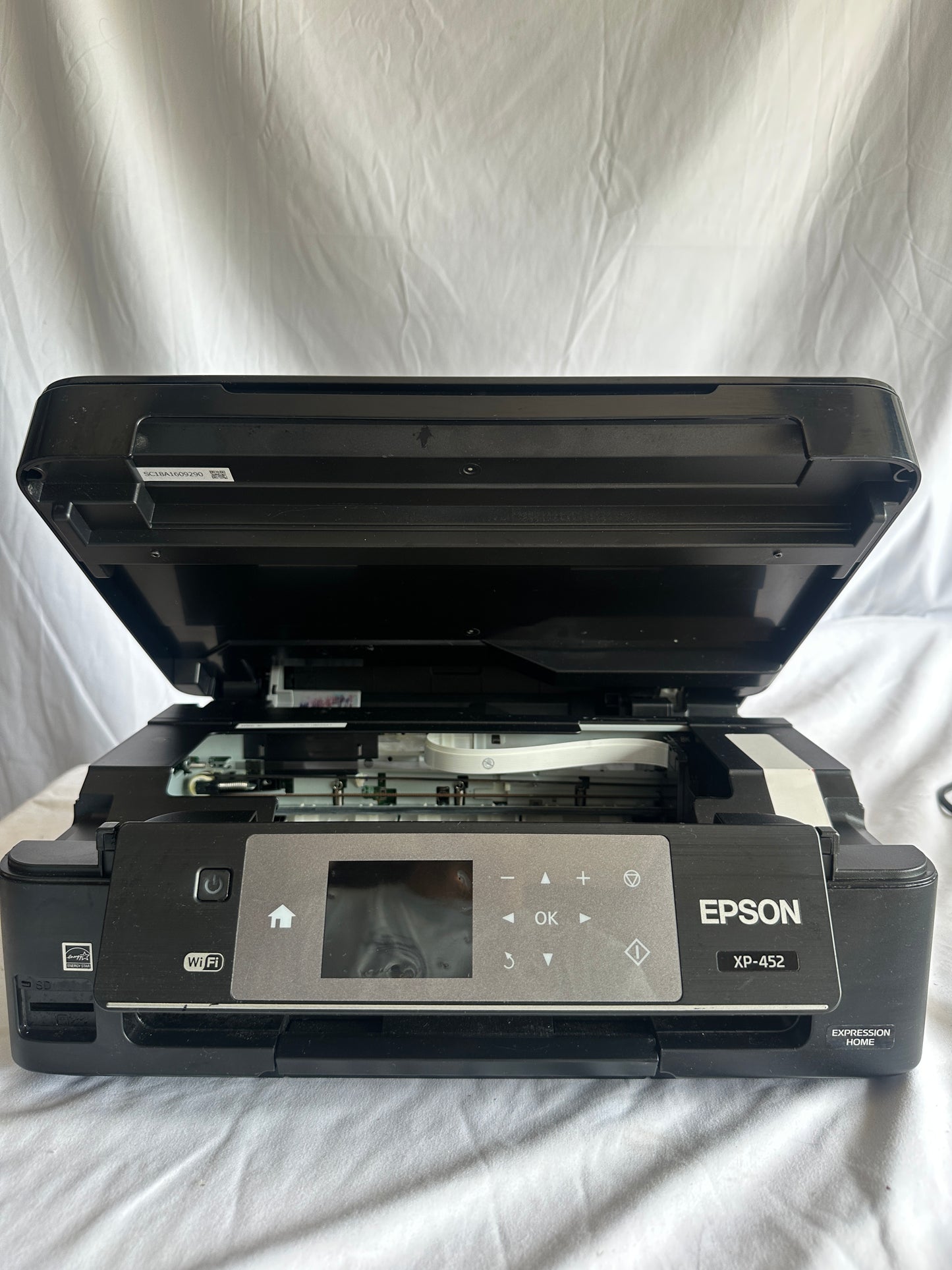 Epson Workforce WF-2830 All-in-One Wireless Color Printer with Scanner, Copier and Fax