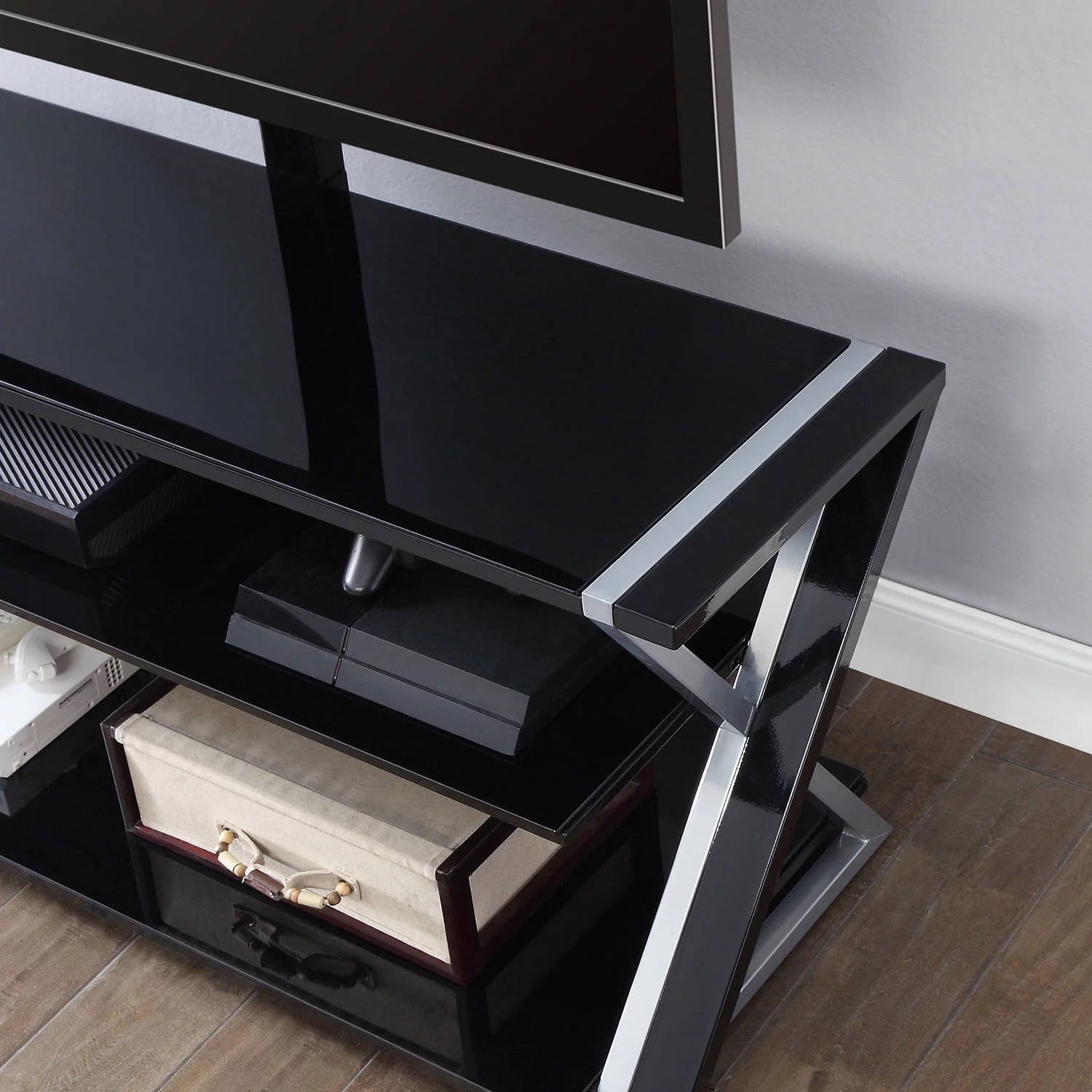 3-in-1 TV Stand front bottom view